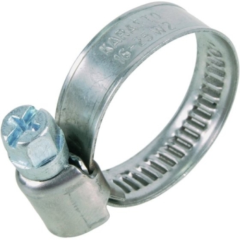 Schlauchschelle metall für Anschlussschläuche. Durchm. ca.2,5cm