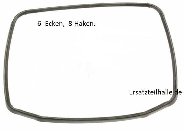 Türdichtung Backofen universal mit Haken