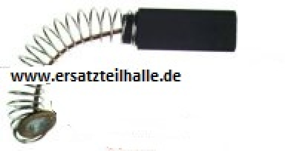 Motorkohle, Maße: 6,4 x 6,4 x 17mm,                            bust072965