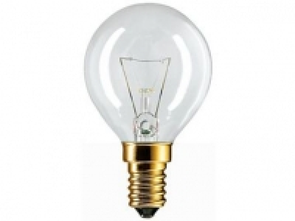 Backofenlampe 40W, E14, 230V, 300°, kugelf.        buO13