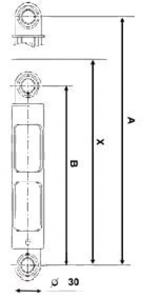 Stoßdämpfer universal,  8mm, 140N,   buw1-05032