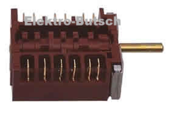 7-Takt Kochplattenschalter Bauknecht 481227328013, Gorenje 266808,      bu106