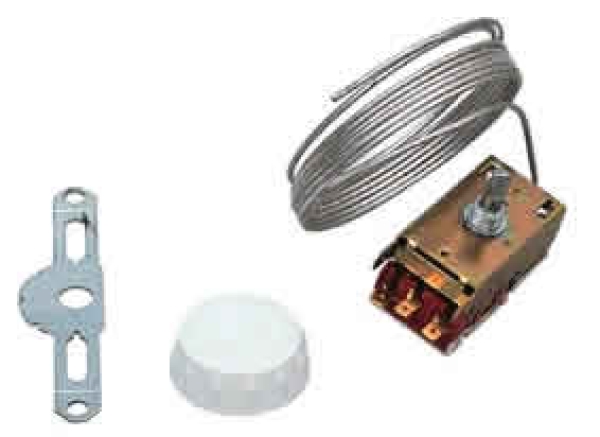 Kühl-Thermostat AEG, Baukn. u.v.m. für Vollraumgeräte,  bu009